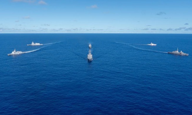 Корея впервые возглавила объединенные морские силы на учениях RIMPAC